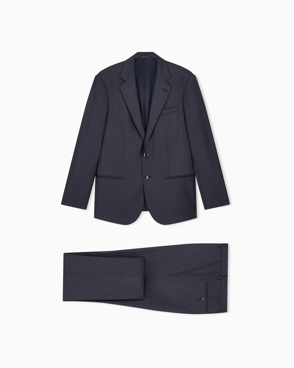 Single-breasted suit Soho in virgin wool and cashmere