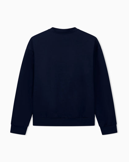 Sweatshirt with regular fit in micromodal double jersey