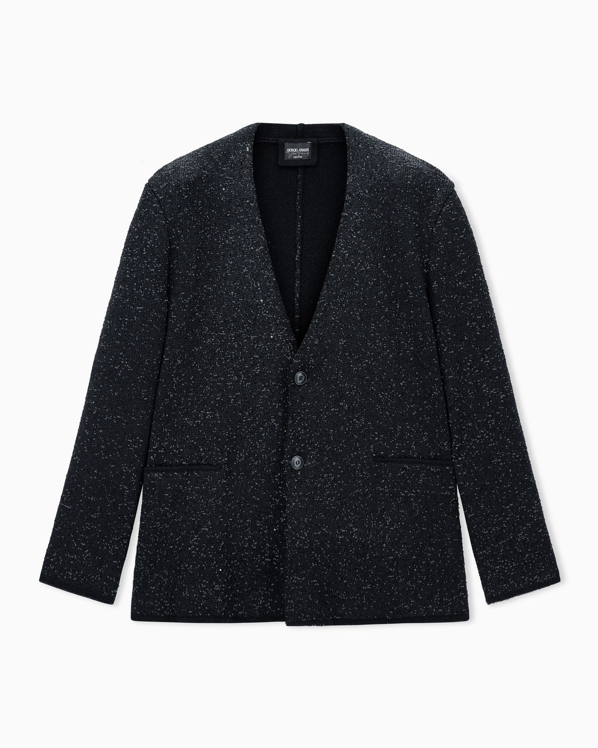 Blazer Giorgio's regular fit double knit cashmere blend