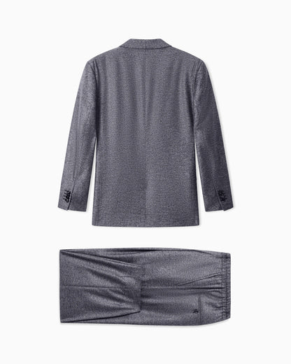 Oversized suit Heritage in cashmere and silk jacquard