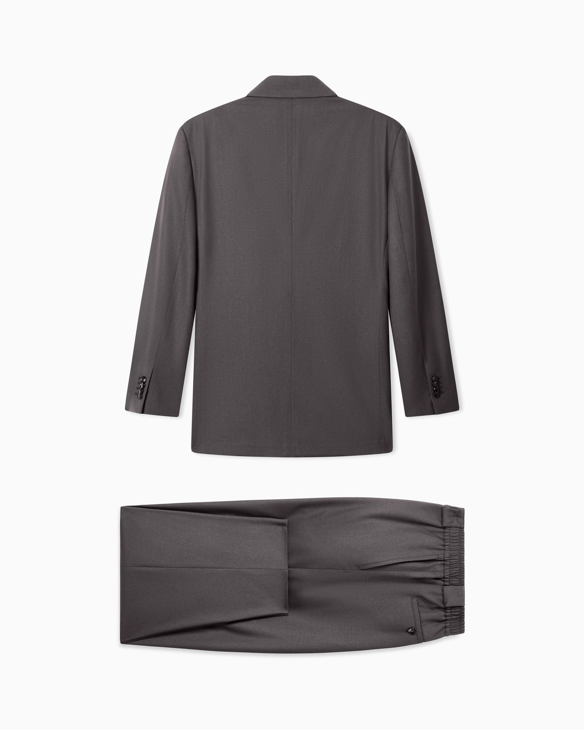 Suit oversized fit in fluid virgin wool