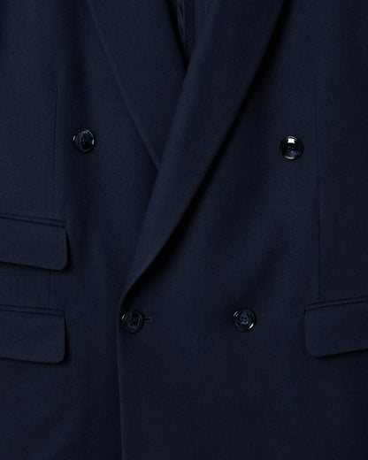 Suit oversized fit in fluid virgin wool