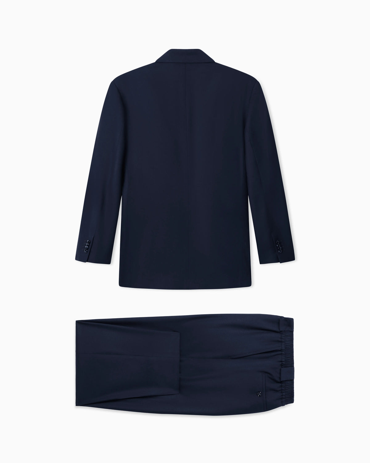 Suit oversized fit in fluid virgin wool