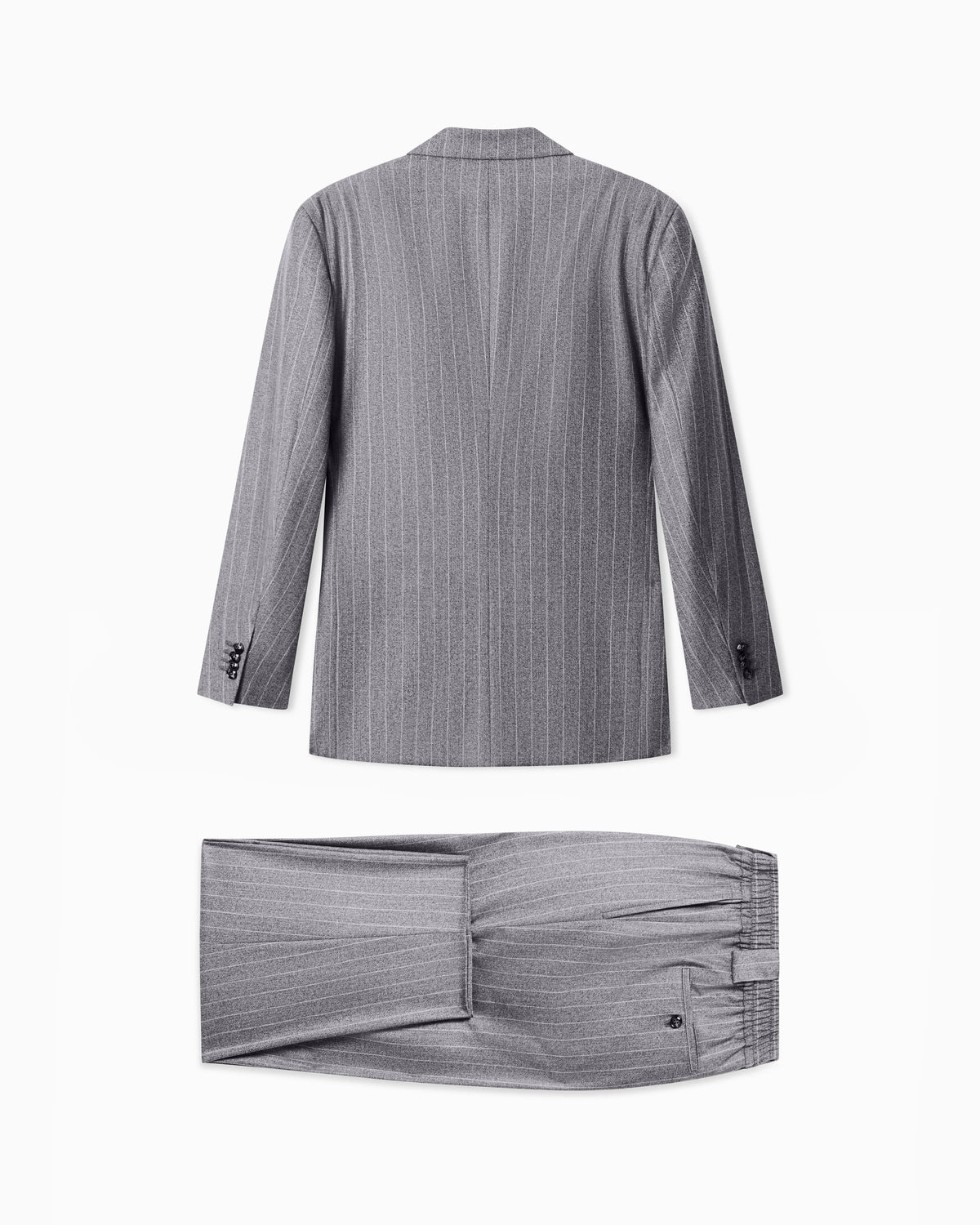Oversized suit Heritage in jacquard pinstripe virgin wool
