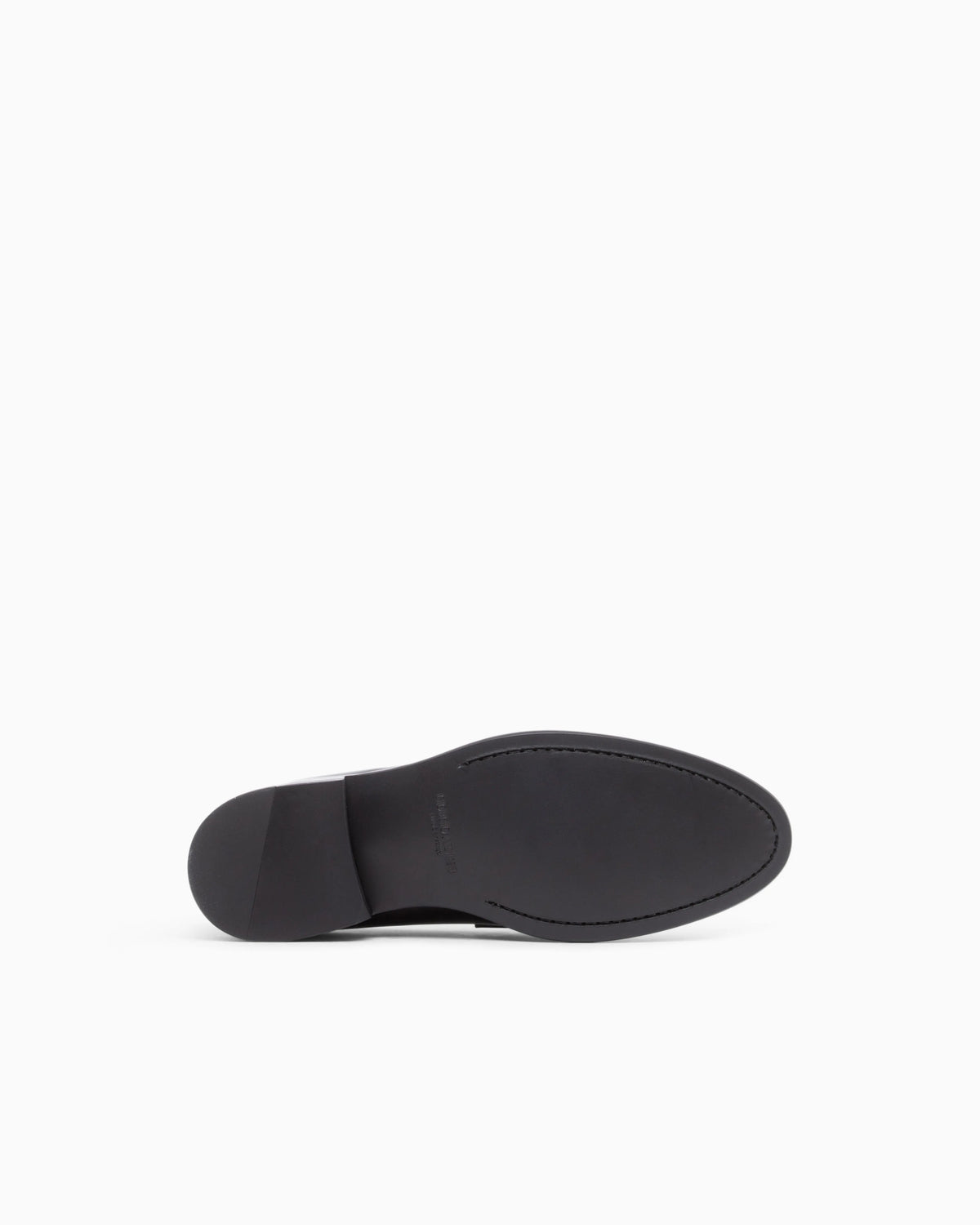 Slippers in brushed leather with a leather sole