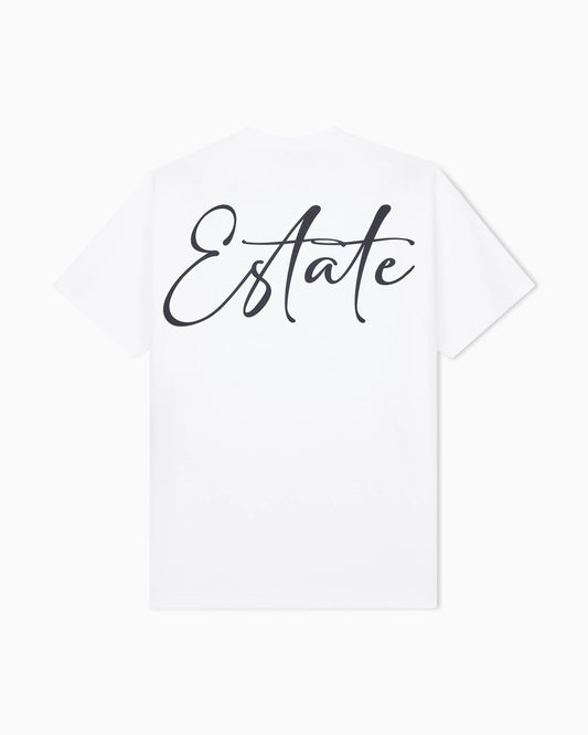 Cotton interlock jersey T-shirt with lettering on the back