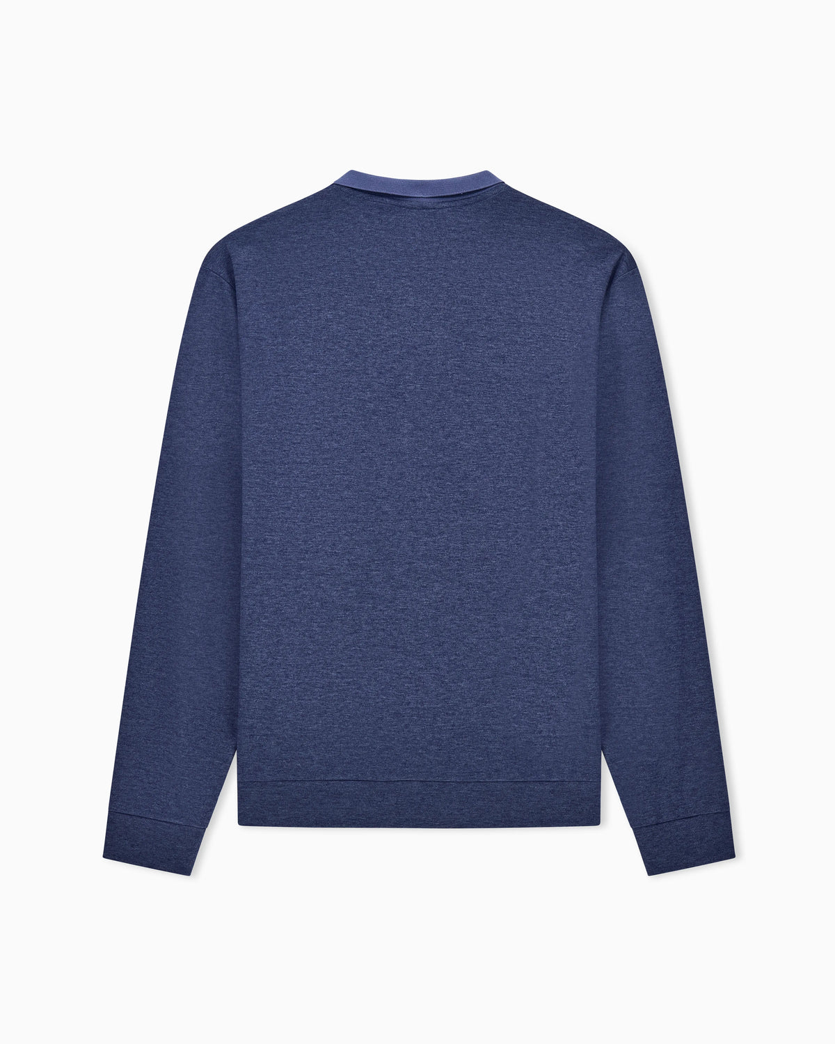 Polo shirt regular fit in cotton silk and cashmere jersey