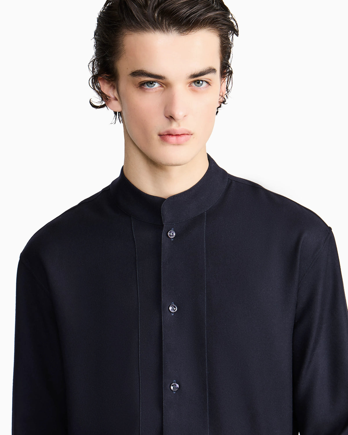Giorgio Armani for Alanui pure virgin wool shirt