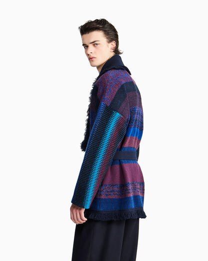 Giorgio Armani for Alanui cashmere blend cardigan