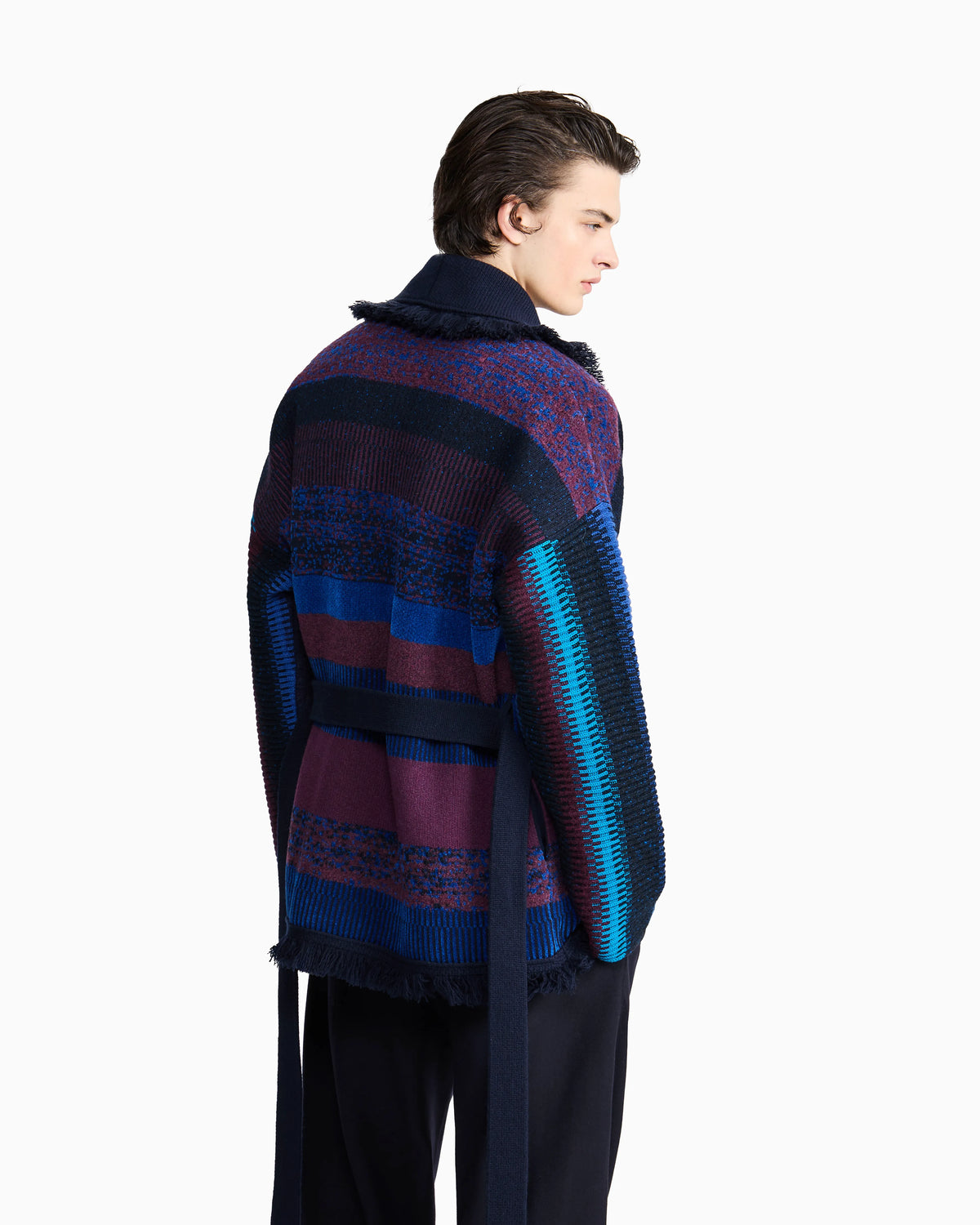 Giorgio Armani for Alanui cashmere blend cardigan