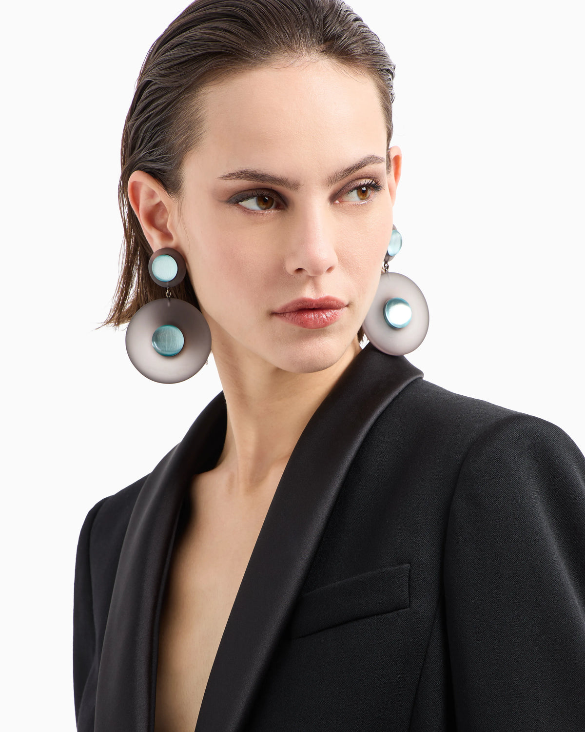 Single-breasted, virgin-wool jacket