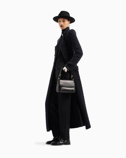 Virgin wool tuxedo trousers