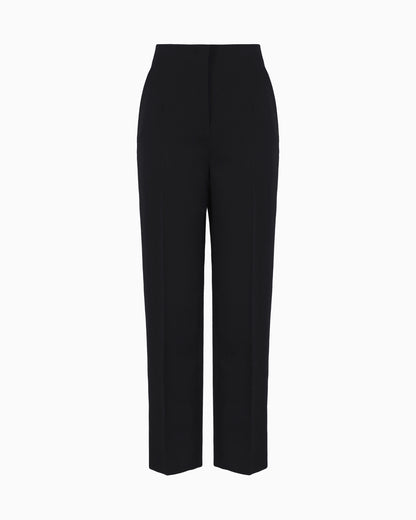 Virgin wool tuxedo trousers