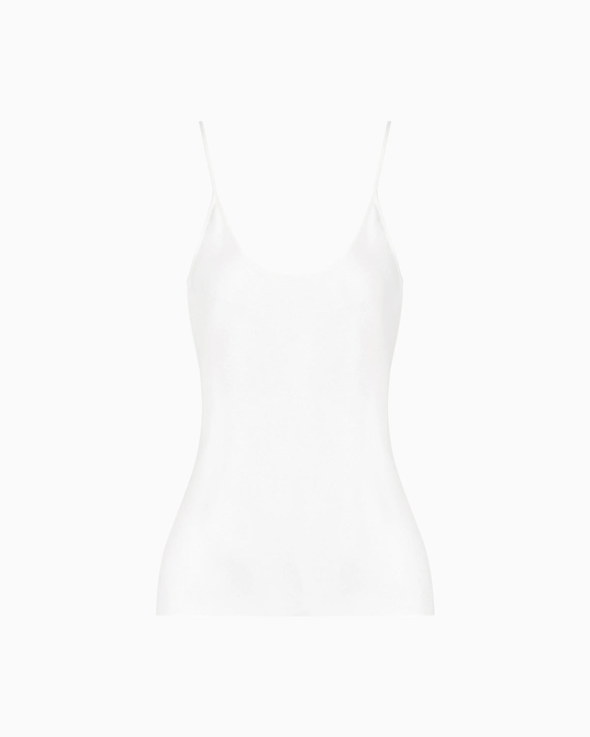 Double-sided silk-satin top