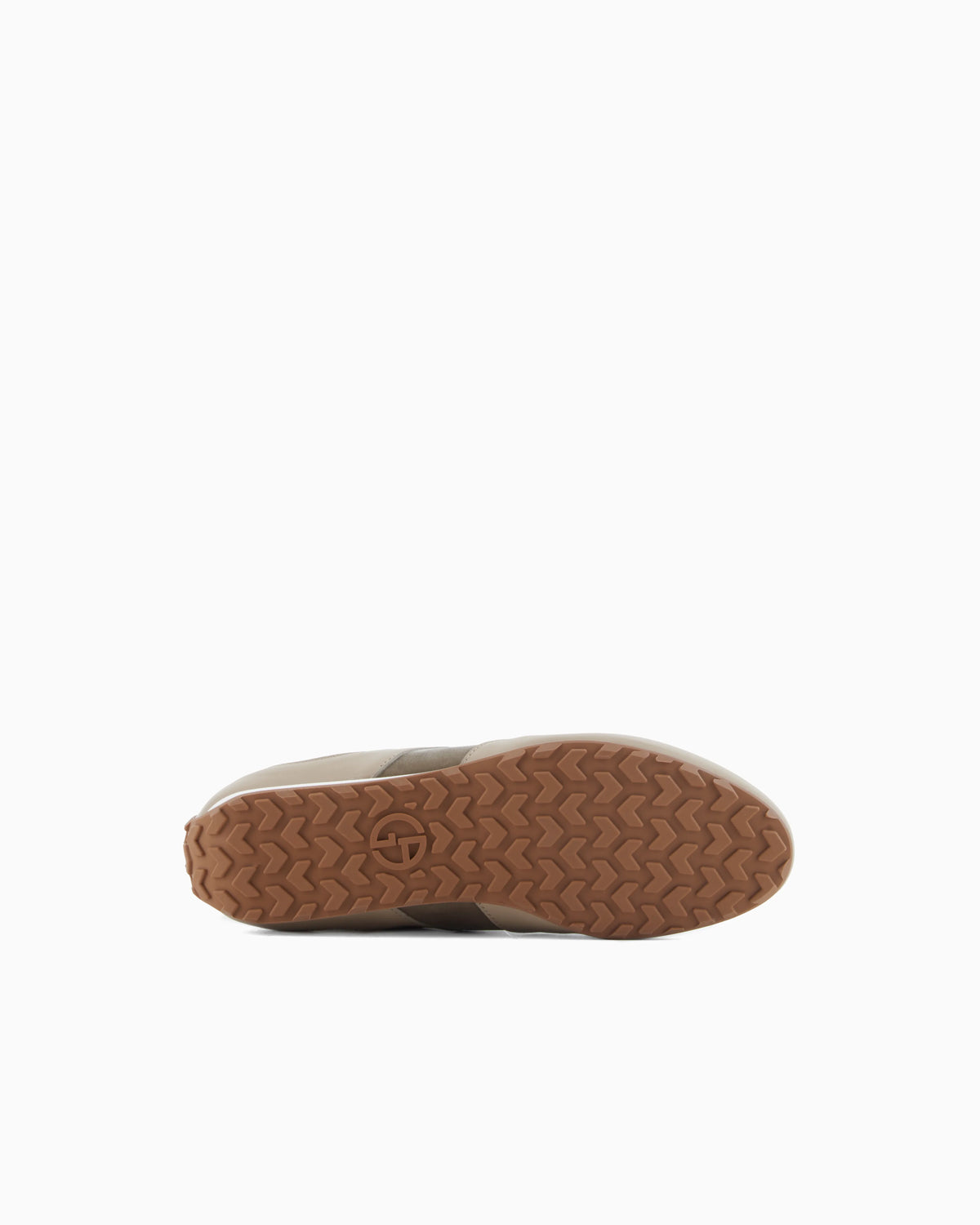 Leather velvet sneaker with laces