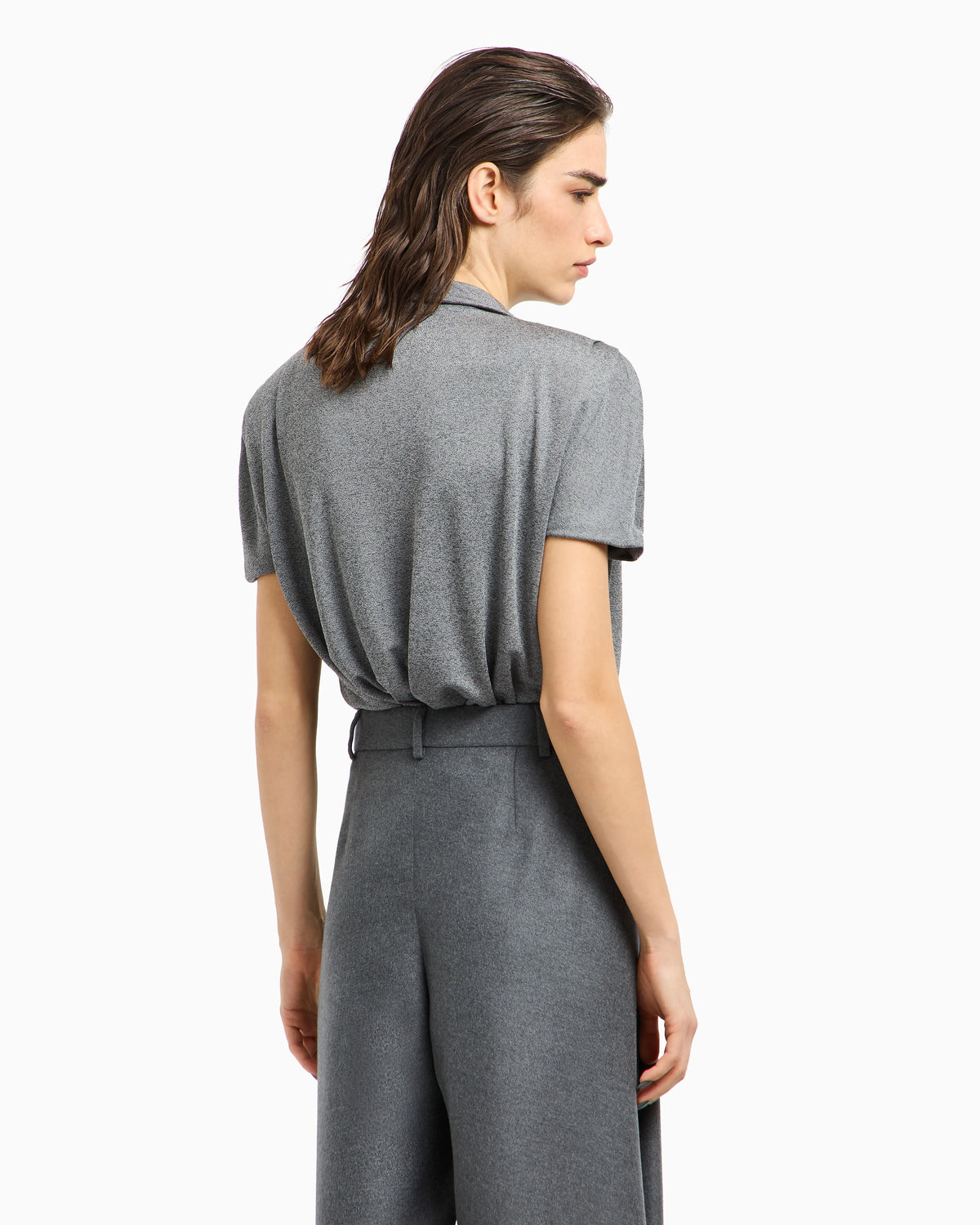 Chiné-effect jersey jumper