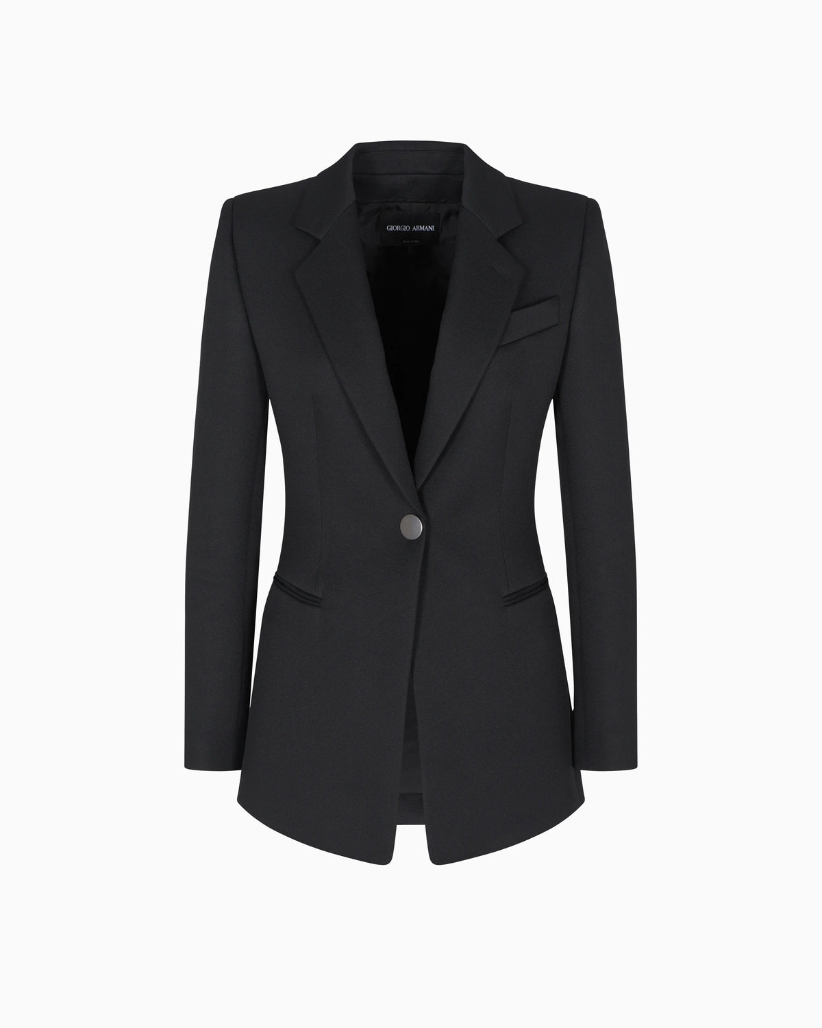 Technical scuba single-breasted jacket