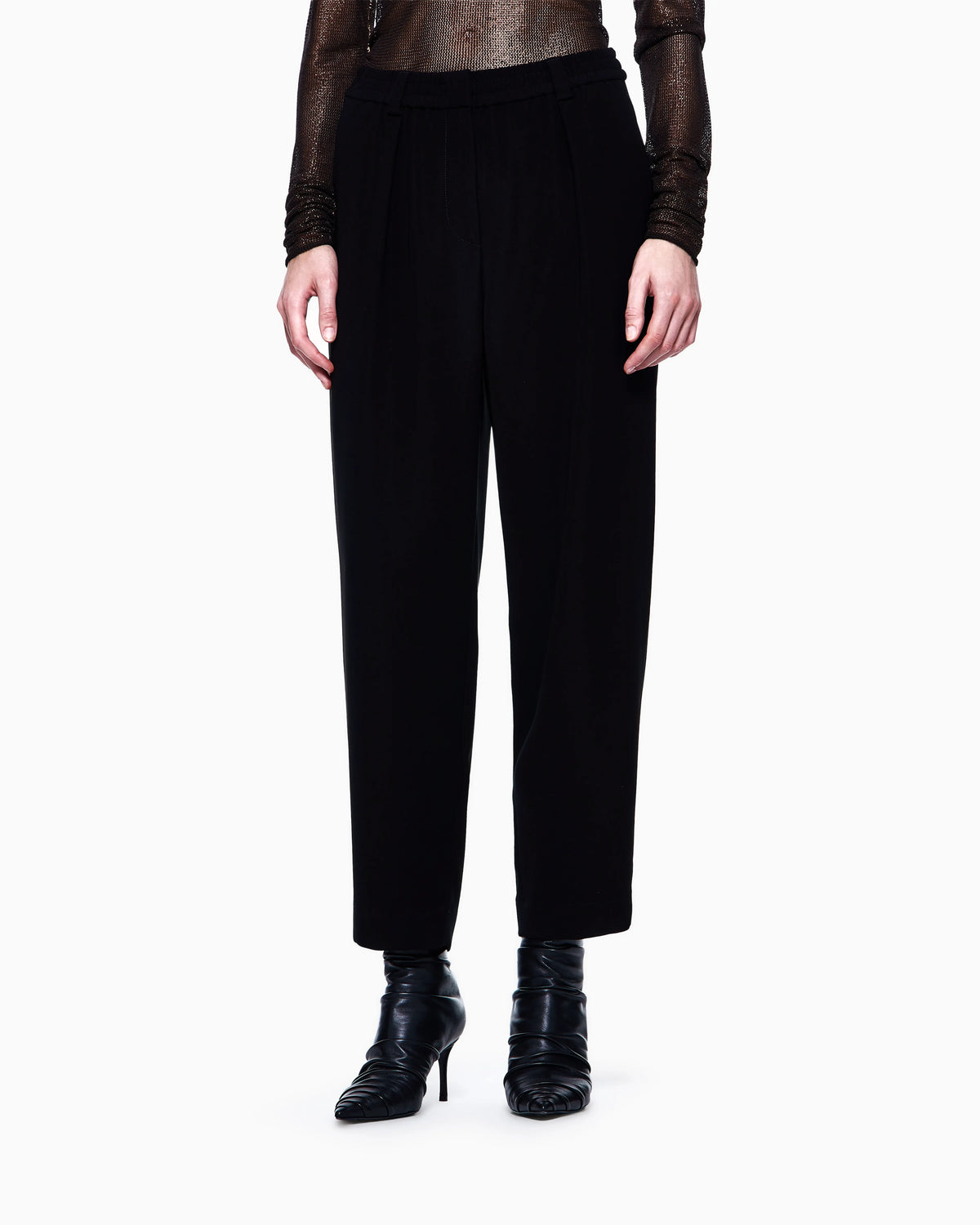 Technical-cady straight trousers