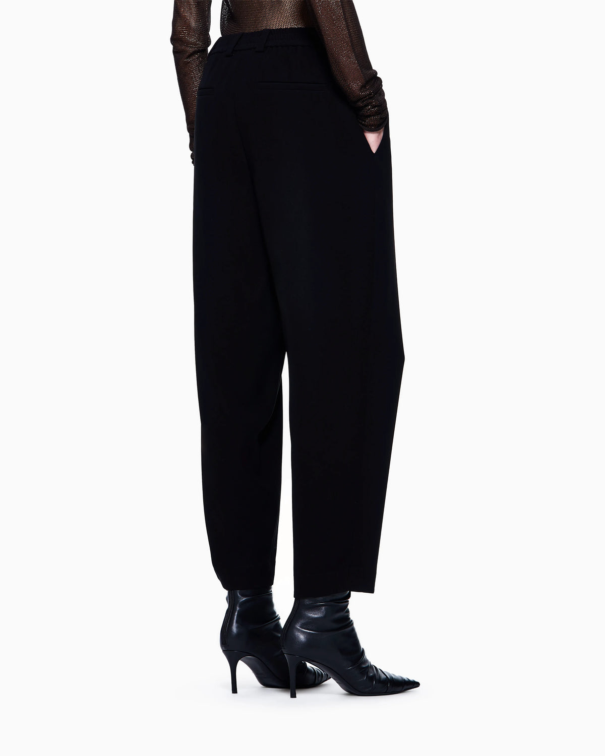 Technical-cady straight trousers