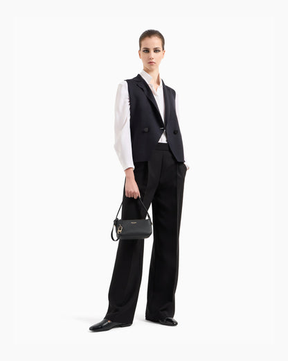 Triple silk georgette shirt