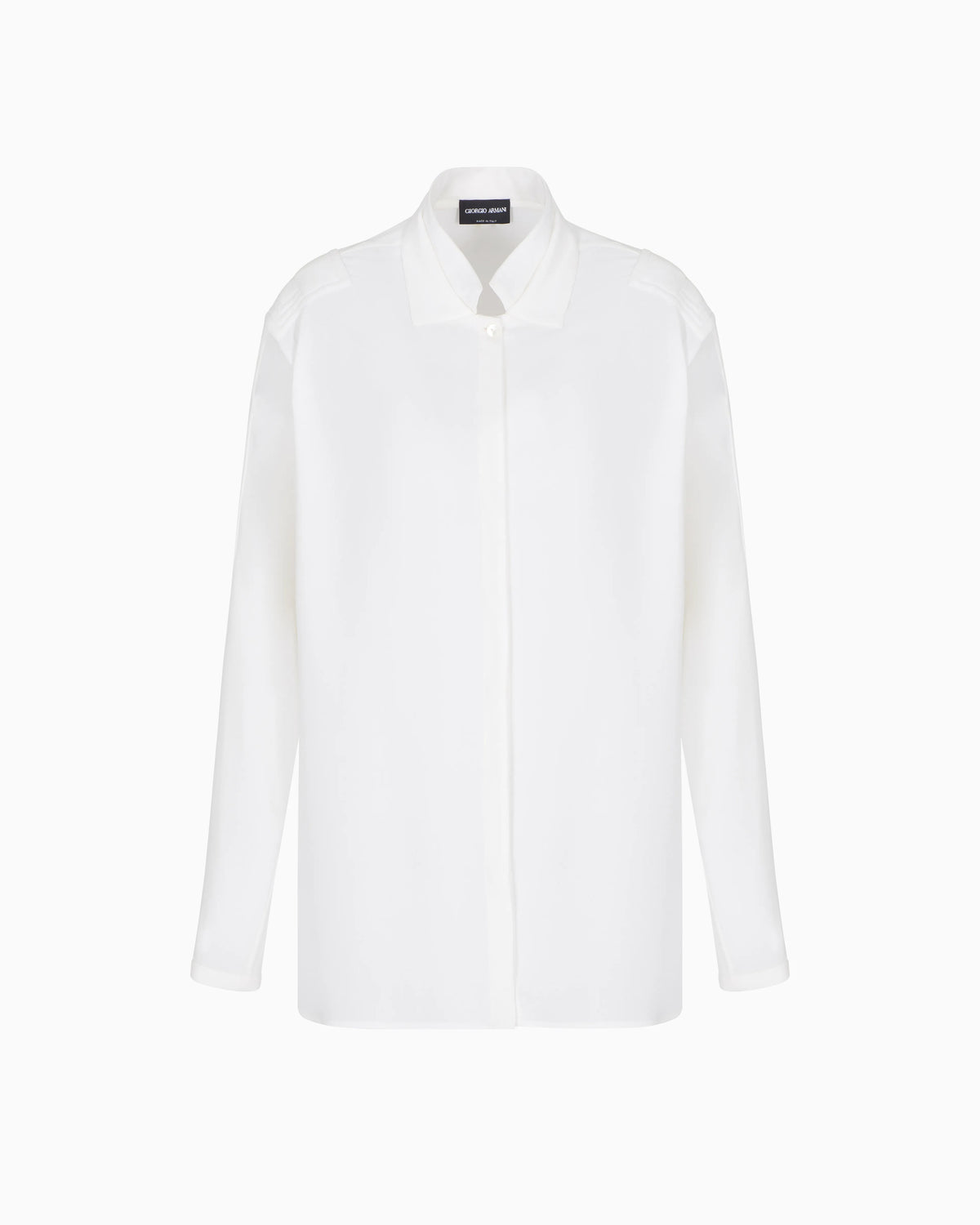 Triple silk georgette shirt