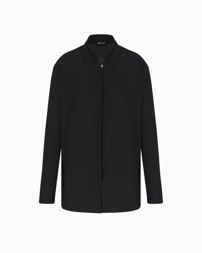 Triple silk georgette shirt