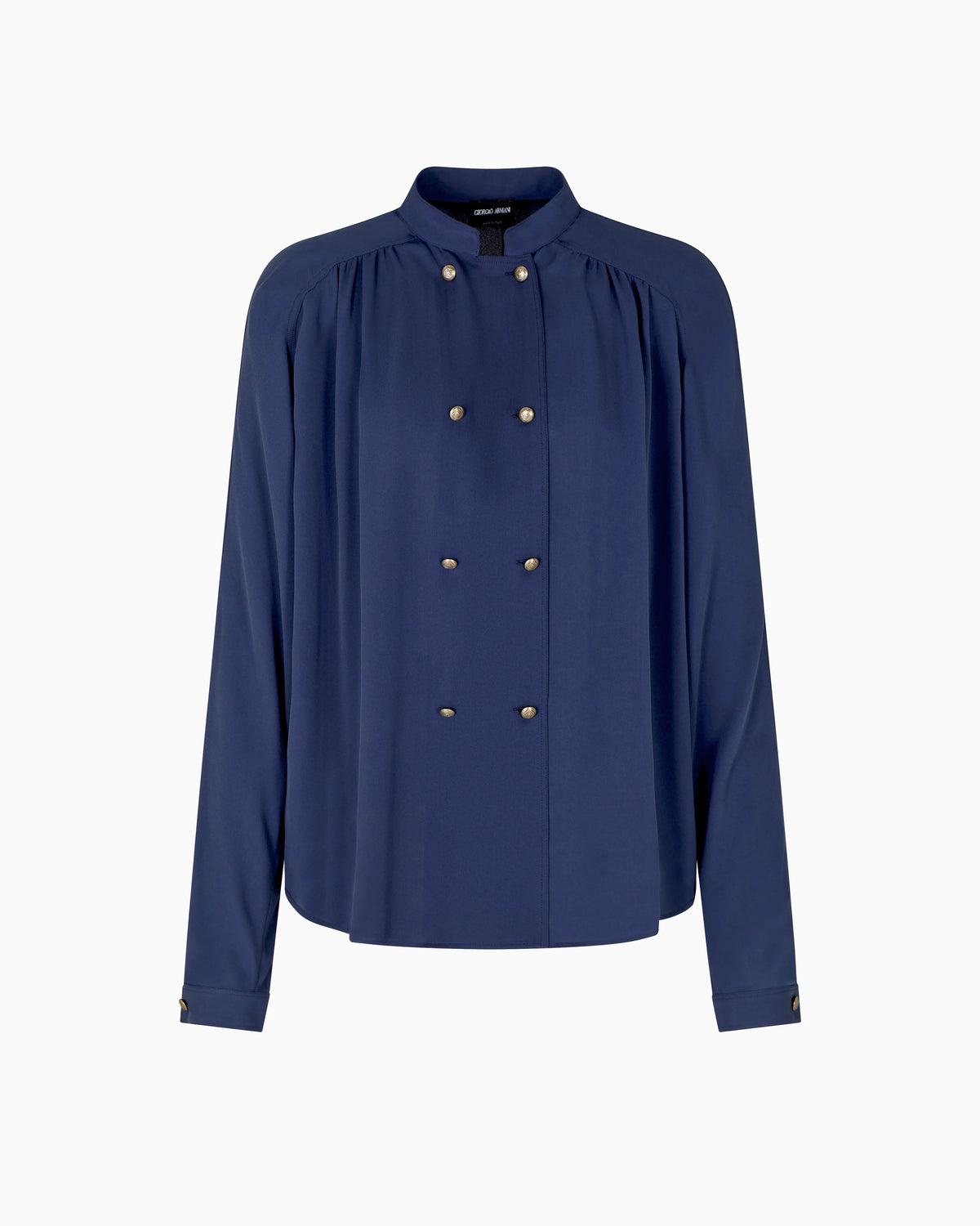 Denim Collection triple silk georgette shirt