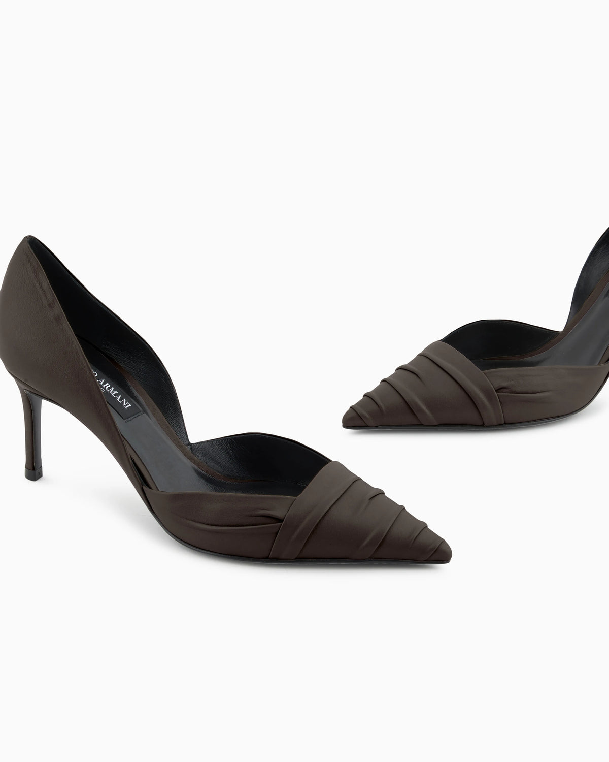 Nappa leather court shoes