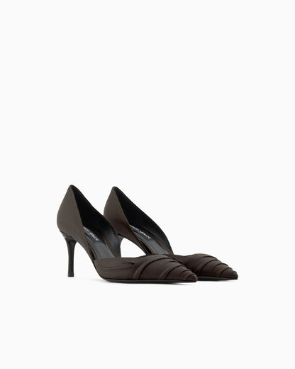 Nappa leather court shoes