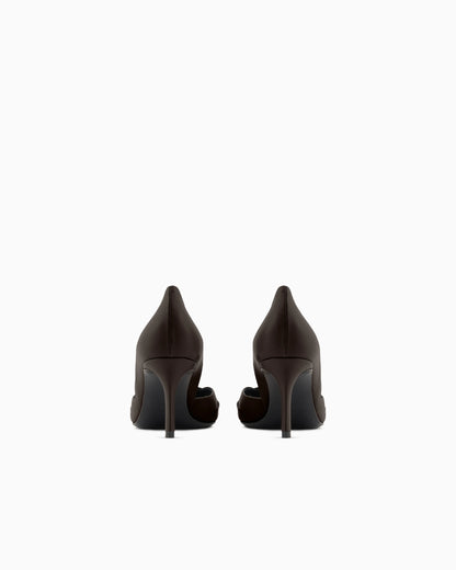 Nappa leather court shoes