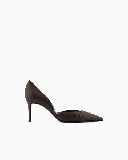 Nappa leather court shoes