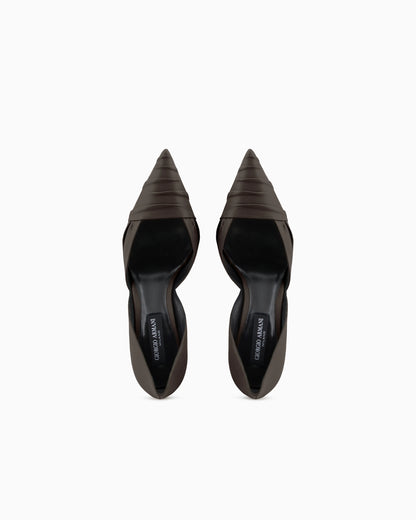 Nappa leather court shoes