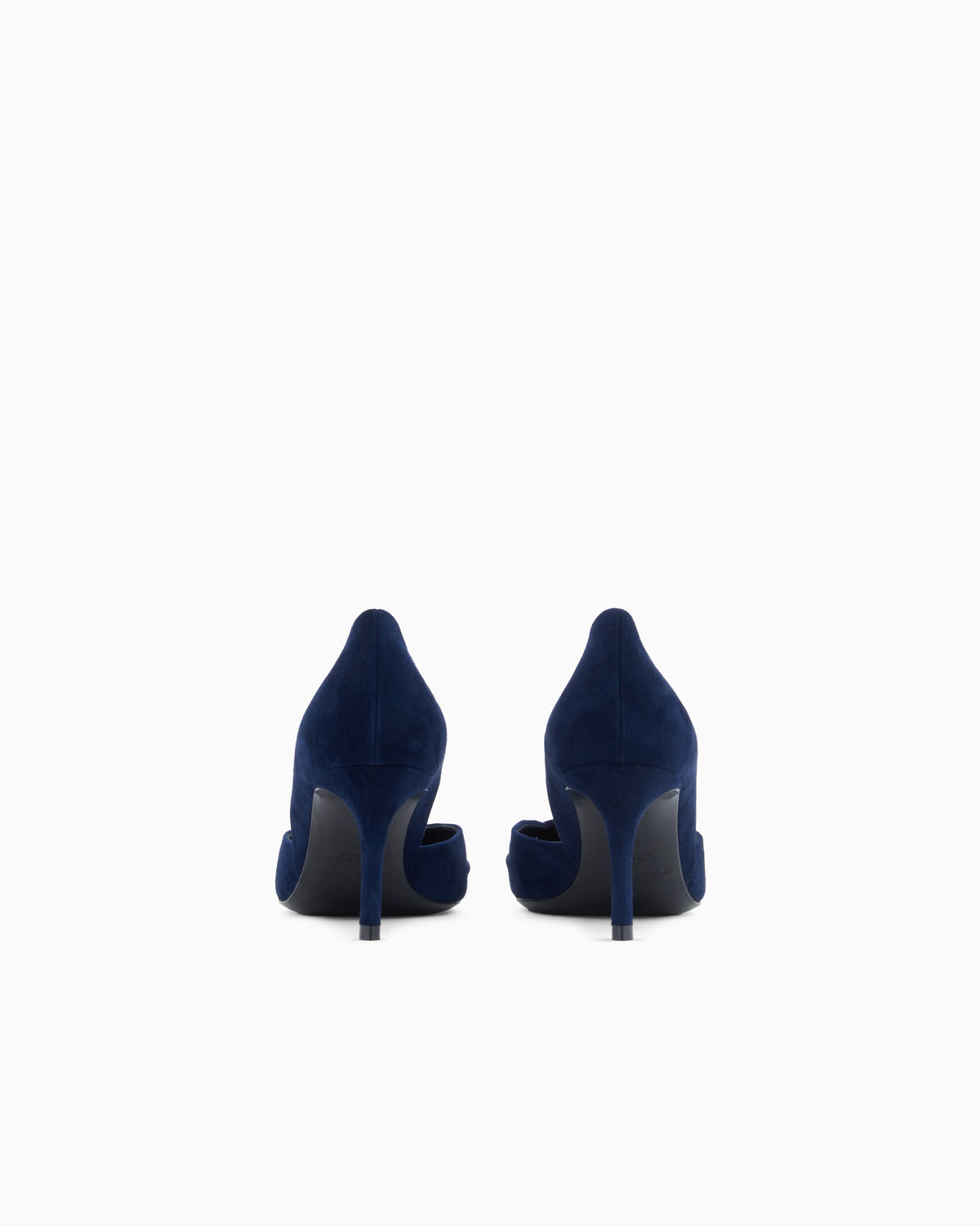 Suede court shoes