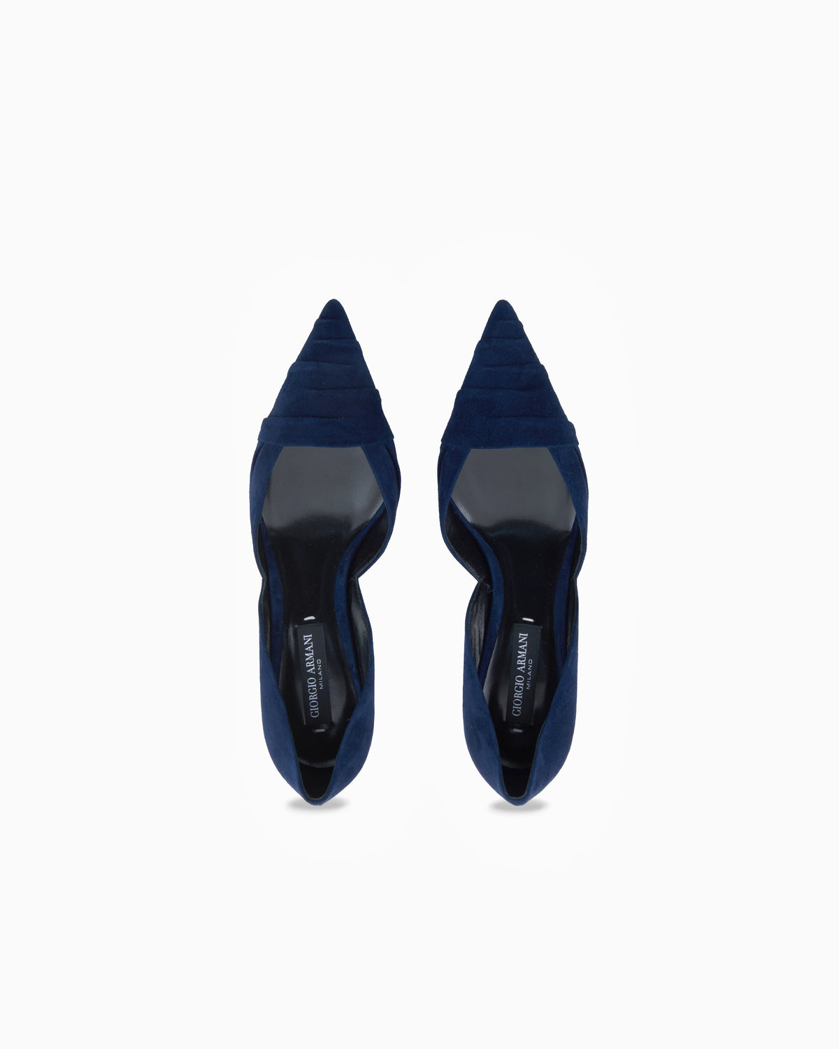 Suede court shoes