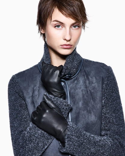 Lambskin nappa leather gloves