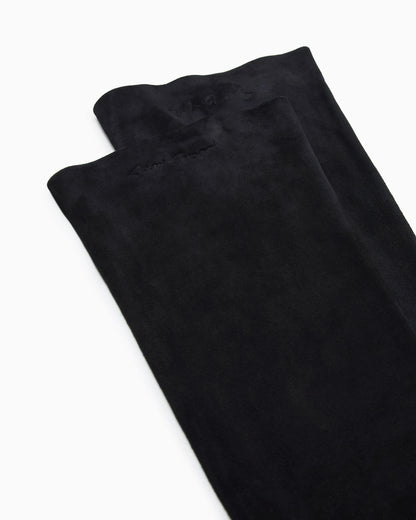 Long suede gloves