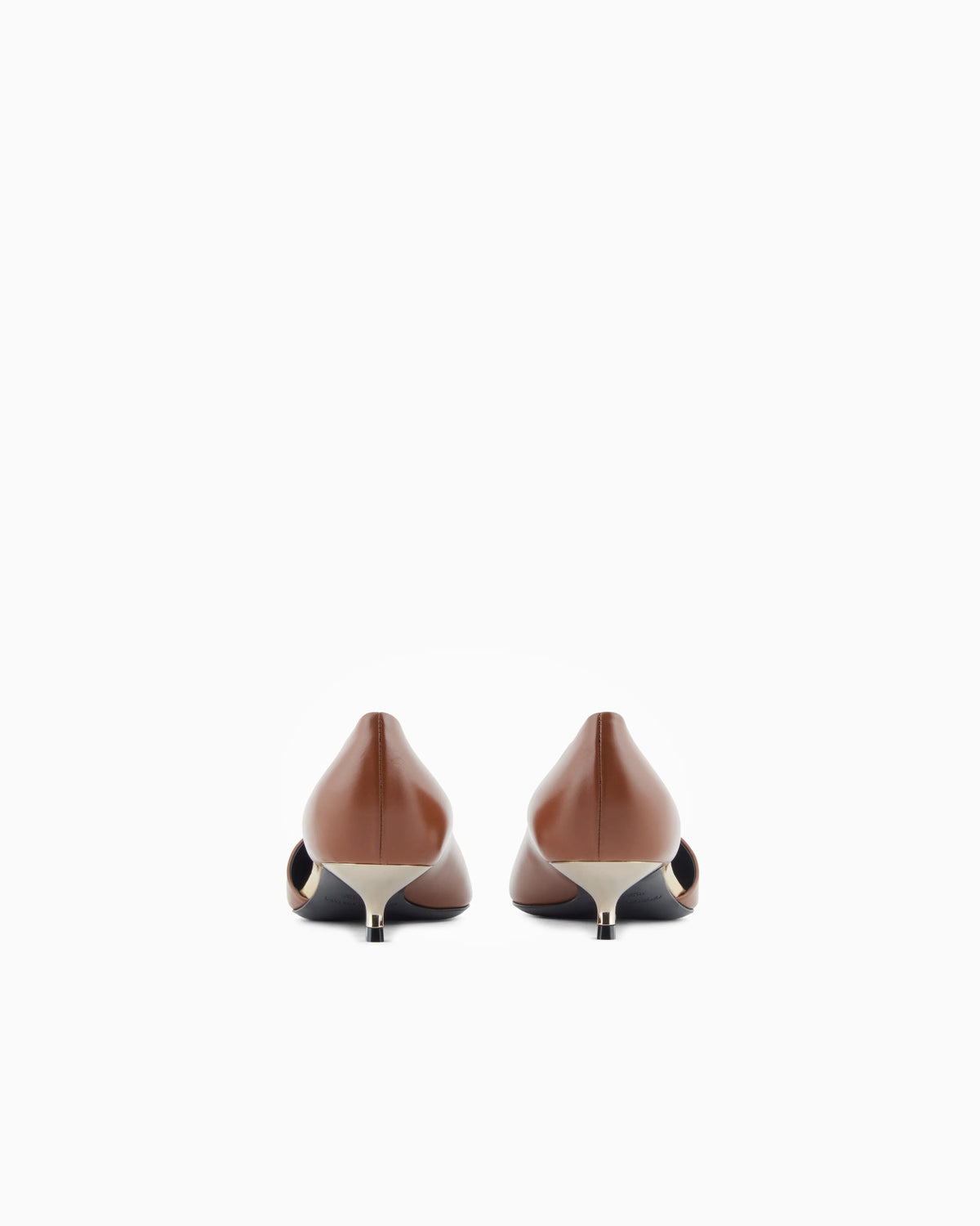D'Orsay court shoes in calfskin