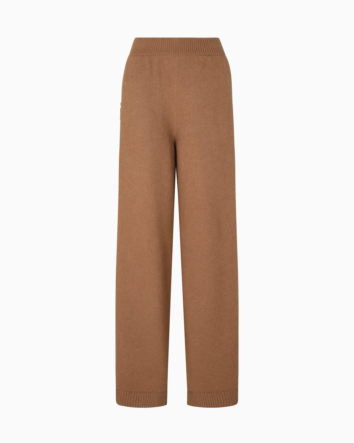 Giorgio Armani Neve wide trousers in a virgin wool and cashmere blend