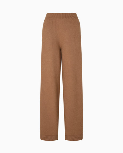 Giorgio Armani Neve wide trousers in a virgin wool and cashmere blend