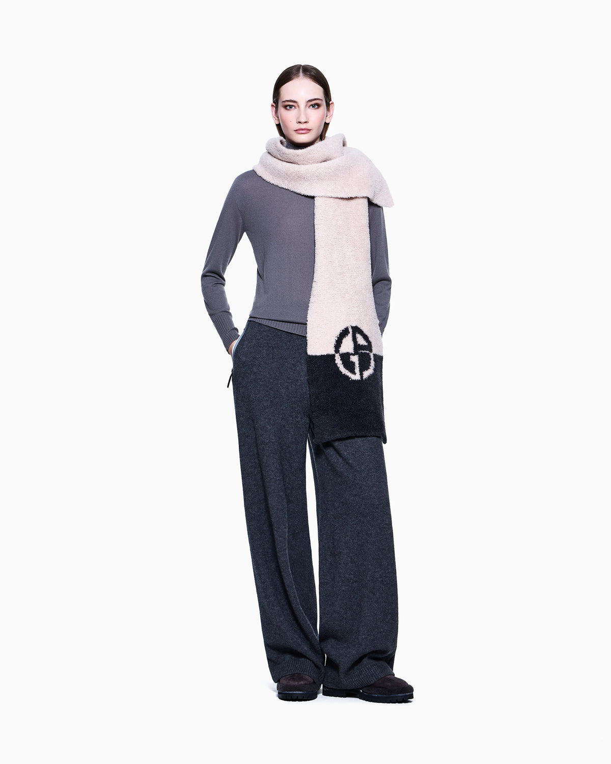 Giorgio Armani Neve cashmere mock-neck jumper