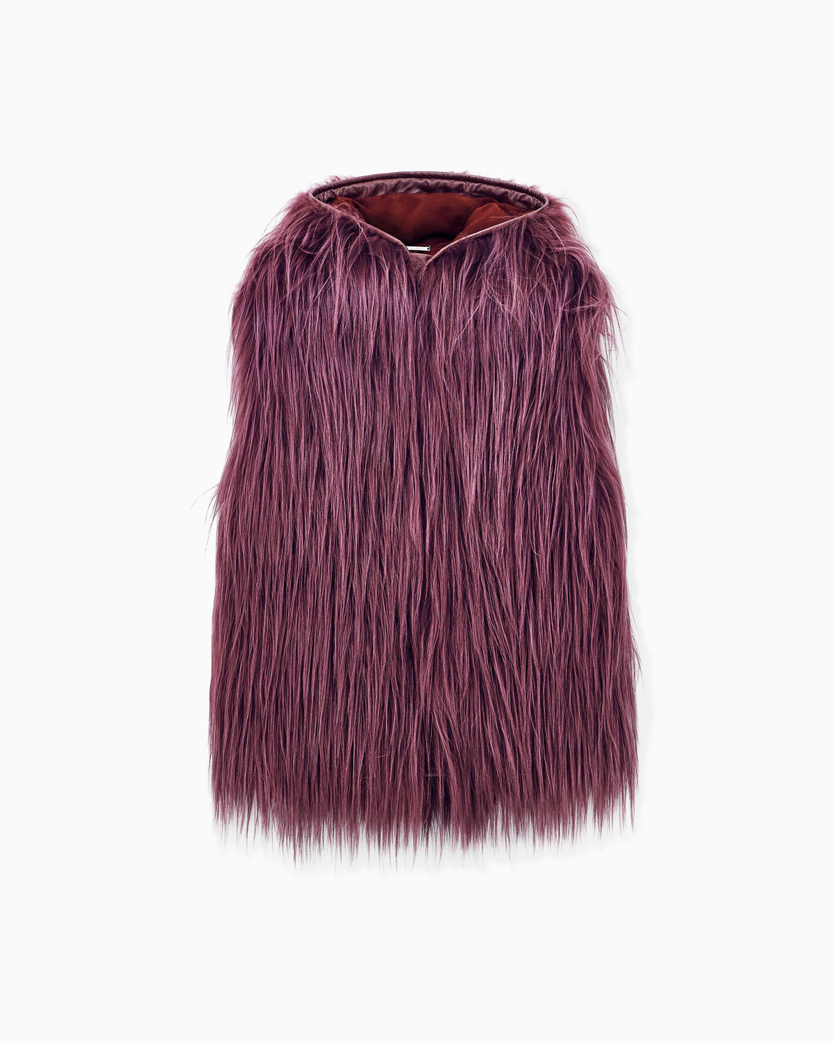Giorgio Armani Neve long-pile cashmere fur vest
