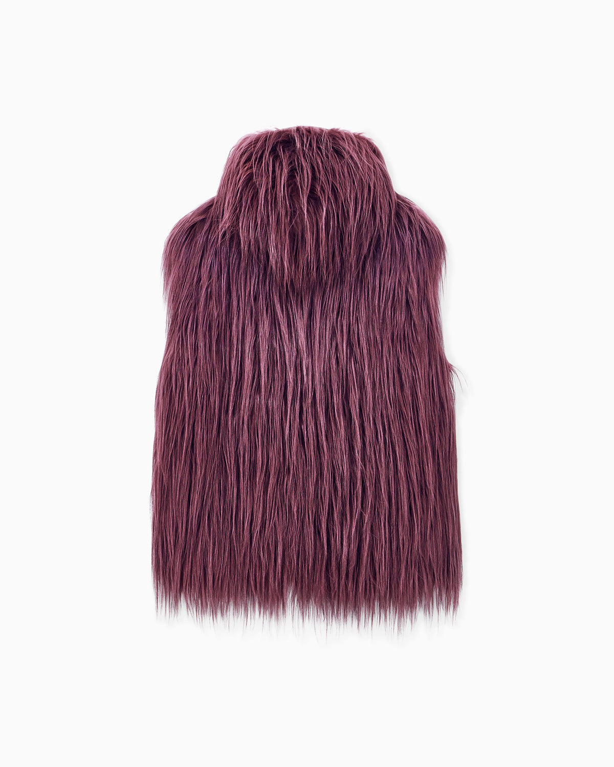 Giorgio Armani Neve long-pile cashmere fur vest