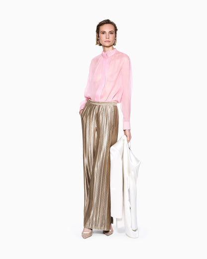Silk creponne shirt