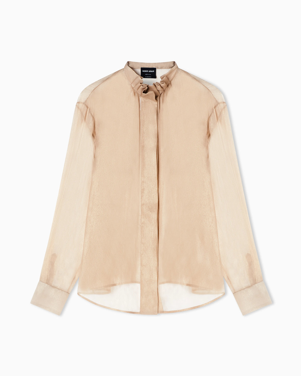 Silk creponne shirt