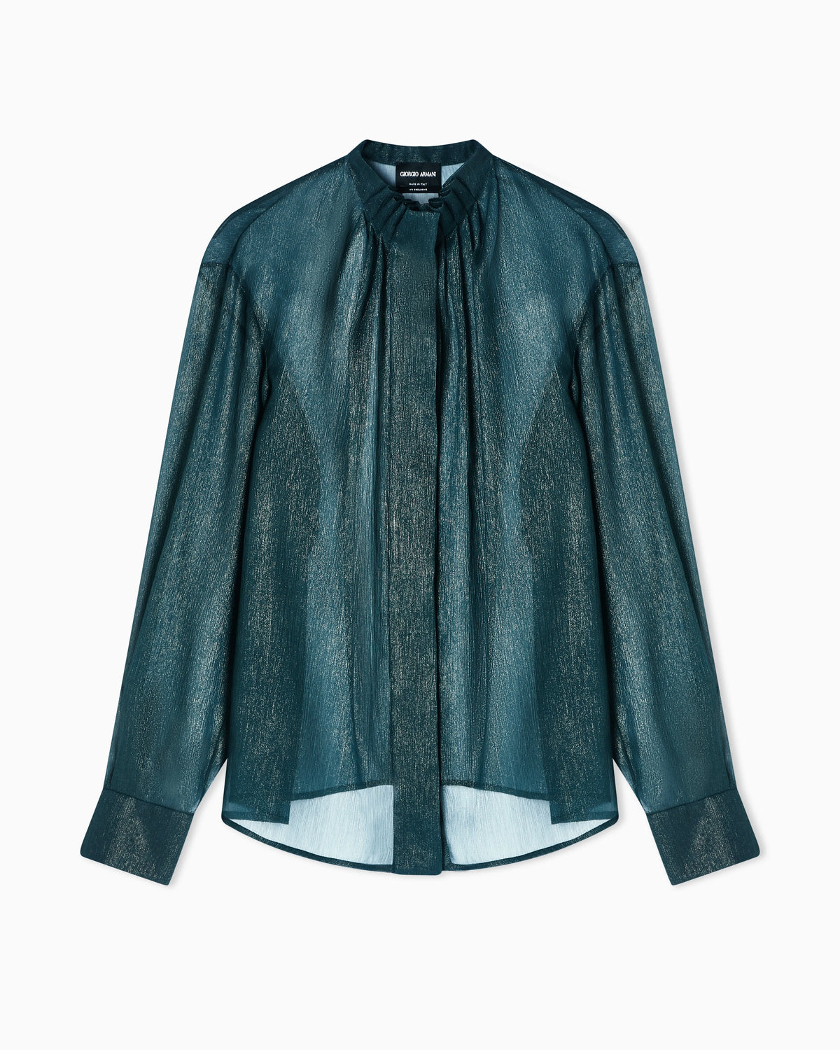 Silk creponne shirt