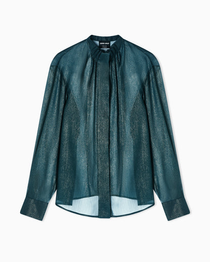 Silk creponne shirt