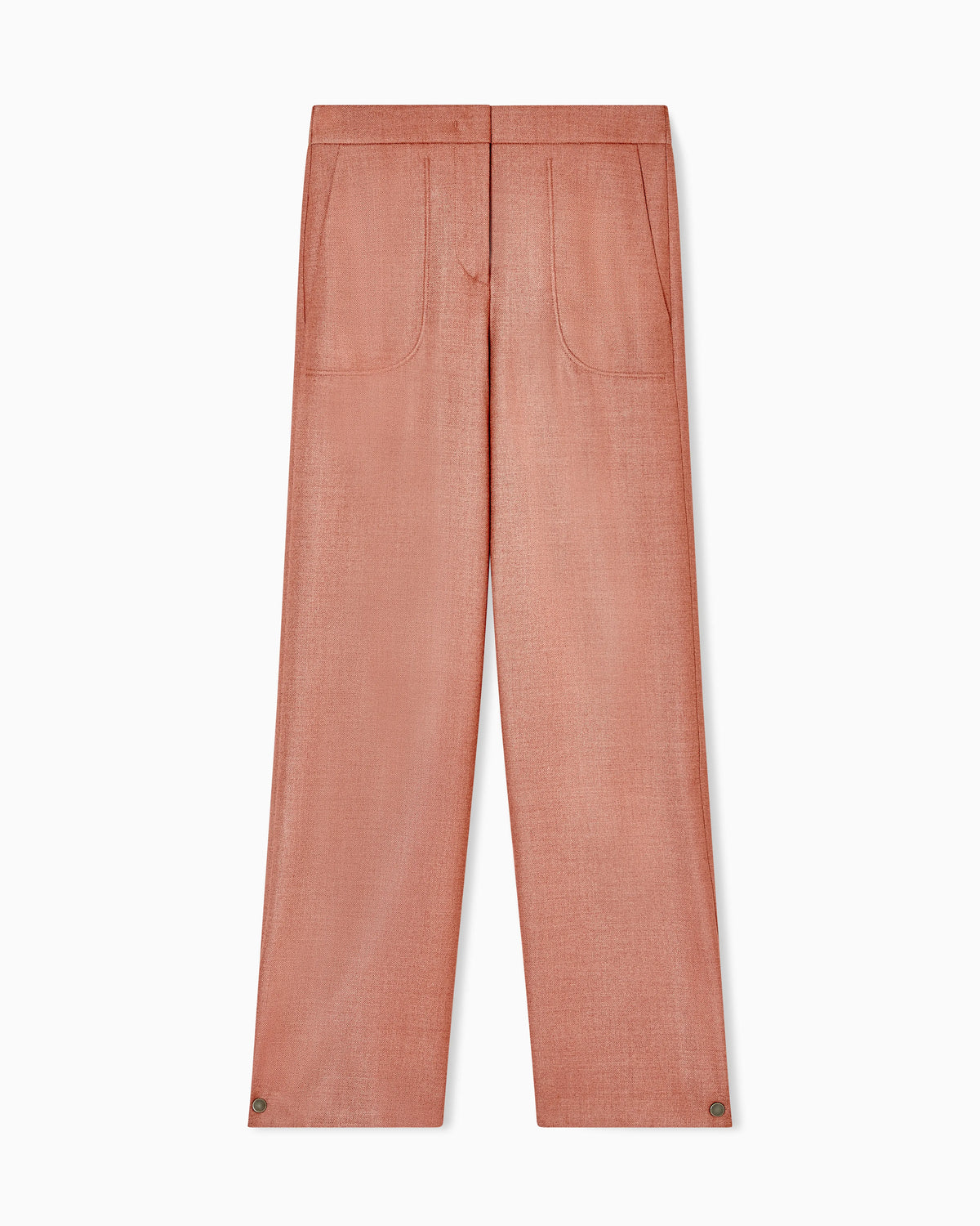 Silk and wool trousers