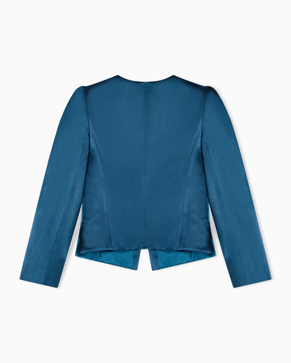 Silk satin jacket