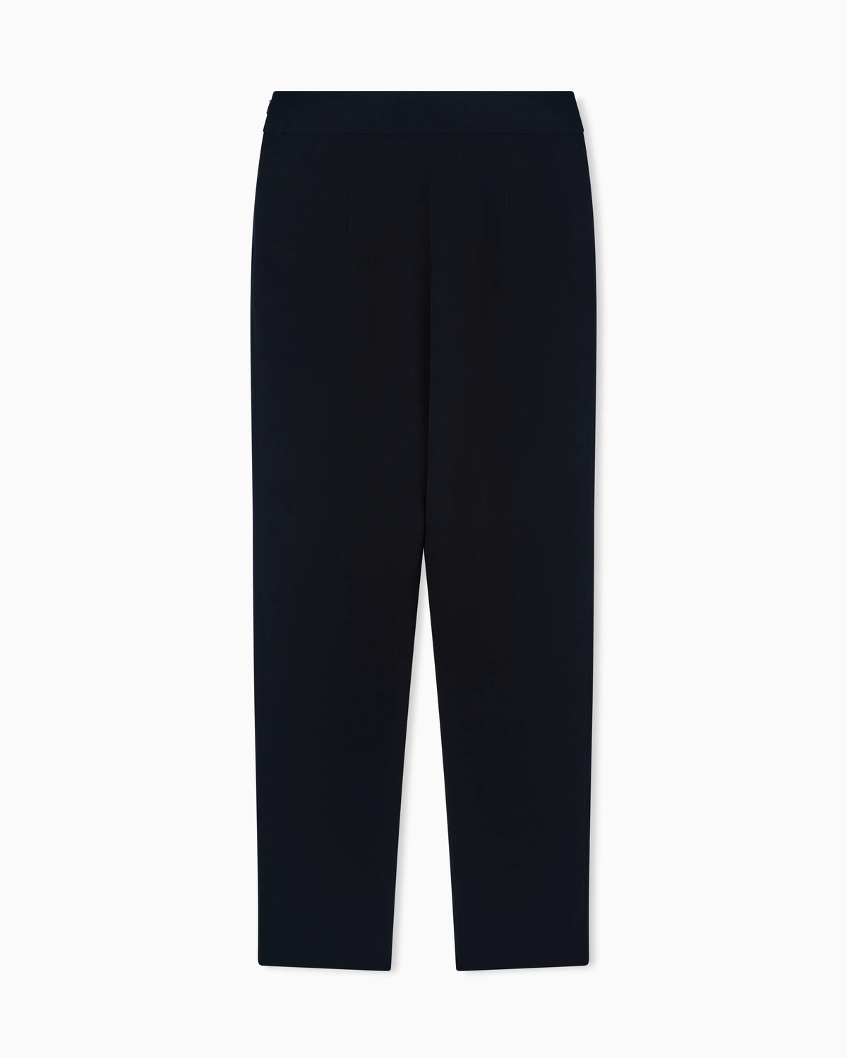 Silk cady trousers with pleats