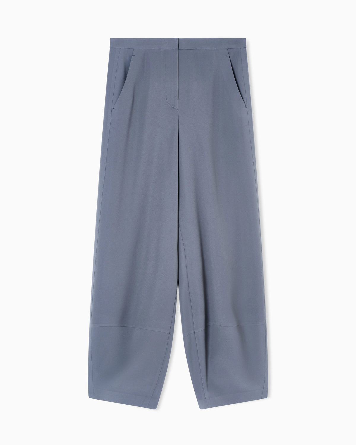 Wide-leg, technical-cady trousers